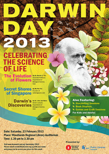 darwin day poster