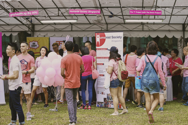 pink dot 2015 booth