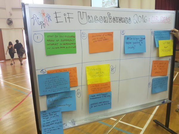 Unconference board