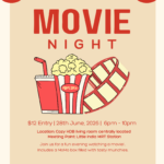 🎬 HSS Movie Night: Good Vibes, Great Snacks, Better Cause! 🍿